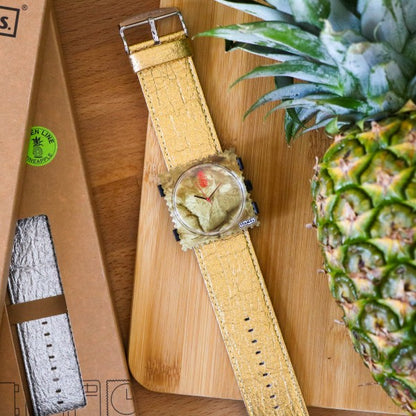 Bracelet de montre interchangeable Cuir végétal STAMPS