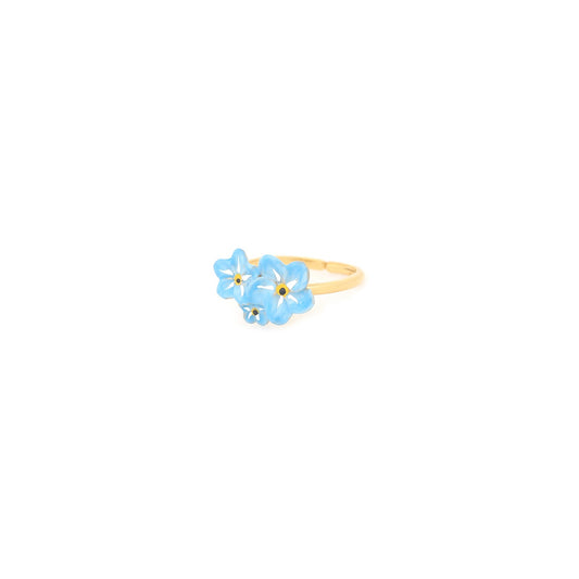 Bague Neela 3 myosotis