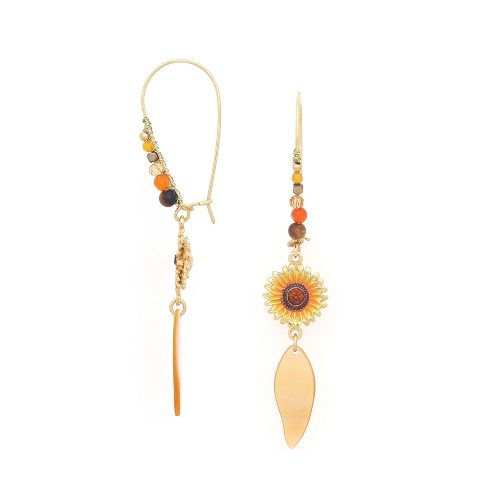 Boucles d'oreilles grand crochet Sunny Franck Herval