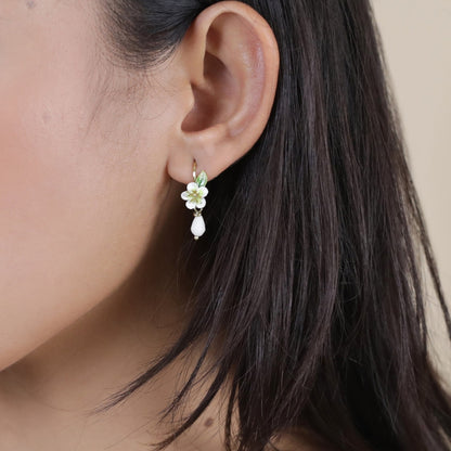 Boucles d'oreilles dormeuses Hana Franck Herval