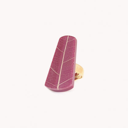 Bague ajustable Rainbow Ficus Nature Bijoux